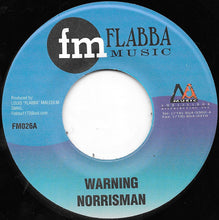 Load image into Gallery viewer, Norrisman : Warning (7", Single)