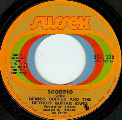 Dennis Coffey And The Detroit Guitar Band : Scorpio (7