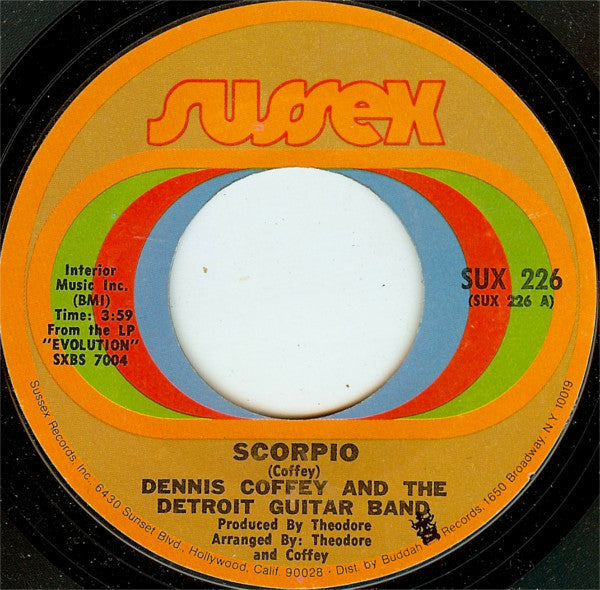 Dennis Coffey And The Detroit Guitar Band : Scorpio (7