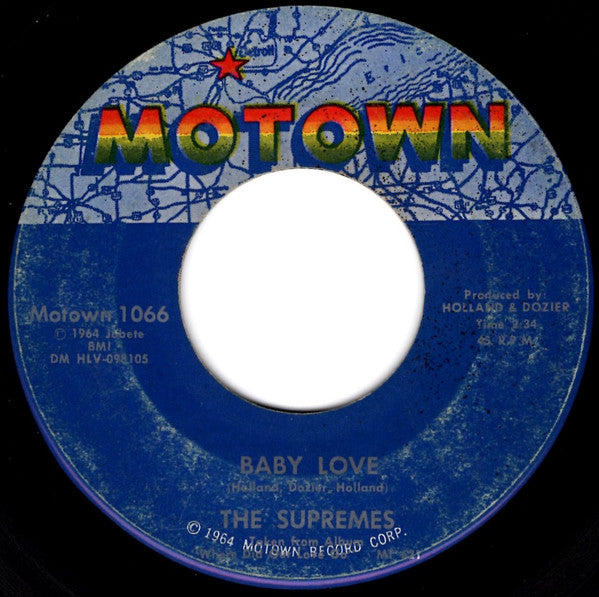 The Supremes : Baby Love / Ask Any Girl (7