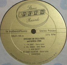 Load image into Gallery viewer, Della Reese &amp; Gloria Lynne Featuring The George Brown Orchestra : Spotlight On Della Reese &amp; Gloria Lynne (LP, Comp)