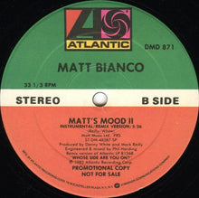 Load image into Gallery viewer, Matt Bianco : Whose Side Are You On? / Matt&#39;s Mood II  (12&quot;, Maxi, Promo)