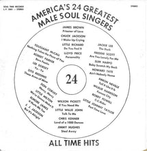 Load image into Gallery viewer, Various : America&#39;s 24 Greatest Male Soul Singers  (LP, Comp)