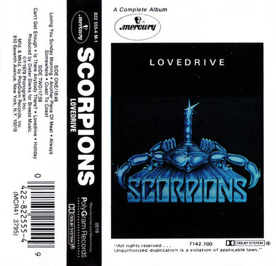 Scorpions : Lovedrive (Cass, Album, RE, Dol)