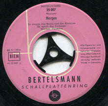 Load image into Gallery viewer, Gerdi Berg / Joe Baum (2) Und Die Rivieras : My Happiness / Morgen  (7", Single)