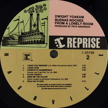 Load image into Gallery viewer, Dwight Yoakam : Buenas Noches From A Lonely Room (LP, Album, Spe)