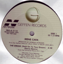 Load image into Gallery viewer, Irene Cara : The Dream (Hold On To Your Dream) (12&quot;, Single, Promo)