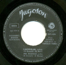 Load image into Gallery viewer, Ansambel Borisa Kovačiča : Lastovkam (7", EP)