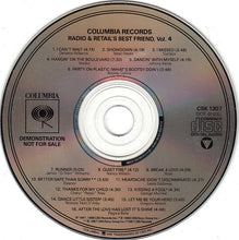 Load image into Gallery viewer, Various : Columbia Records Radio &amp; Retail's Best Friend Vol. 4 (CD, Comp, Promo)