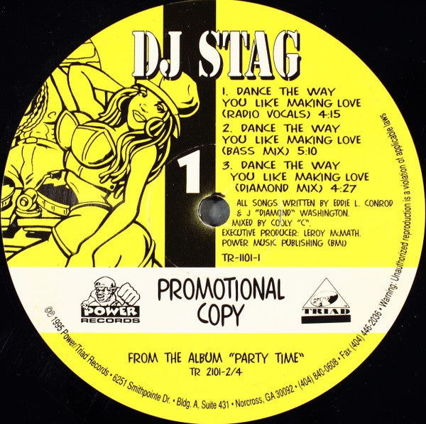 DJ Stag : Dance The Way You Like Making Love (12