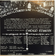 Load image into Gallery viewer, Various : Chicago Country Live From The Rock-In-Horse (LP)
