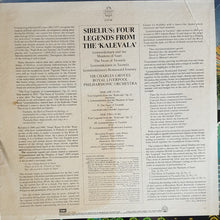 Load image into Gallery viewer, Royal Liverpool Philharmonic Orchestra : Sir Charles Groves : Sibelius: Four Legends For Orchestra, Opus 22 (LP)