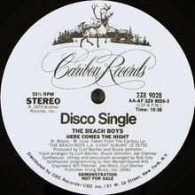 Load image into Gallery viewer, The Beach Boys : Here Comes The Night (12&quot;, Single, Promo)