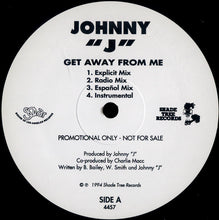 Load image into Gallery viewer, Johnny J : Get Away From Me (12&quot;, Promo)