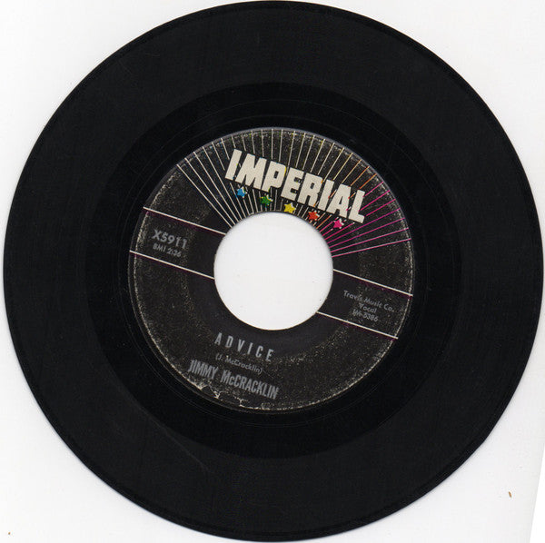 Jimmy McCracklin : Advice / No No (7