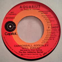 Load image into Gallery viewer, Cannonball Adderley : Aquarius / Leo (7", Promo)