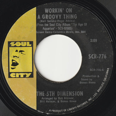 The Fifth Dimension : Workin' On A Groovy Thing (7