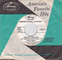 Load image into Gallery viewer, Patti Page : The Boys' Night Out (7", Promo)