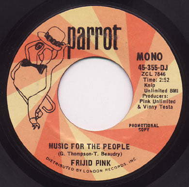 Frijid Pink : Music For The People (7