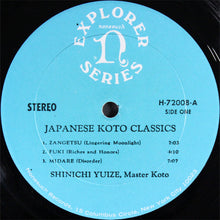 Load image into Gallery viewer, Shinichi Yuize : Japanese Koto Classics (LP, Album, RP)
