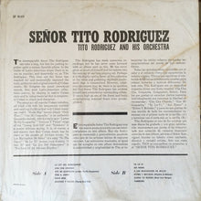 Load image into Gallery viewer, Tito Rodriguez &amp; His Orchestra : Señor Tito Rodriguez (LP, Album, RE)