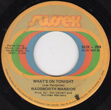 Load image into Gallery viewer, Wadsworth Mansion : Sweet Mary / What&#39;s On Tonight (7&quot;, Single)