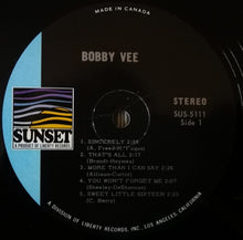 Load image into Gallery viewer, Bobby Vee : Bobby Vee (LP, Comp)