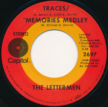 Load image into Gallery viewer, The Lettermen : Traces / Memories Medley (7", Single)