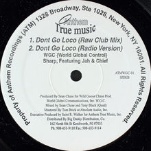 Load image into Gallery viewer, WGC {World Global Control}, Sharp (16) , Featuring Jah &amp; Chief : Dont Go Loco (12&quot;)