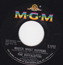 Load image into Gallery viewer, The Royalettes : Poor Boy / Watch What Happens (7", Single)