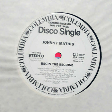 Johnny Mathis : Begin The Beguine / Gone, Gone, Gone (12