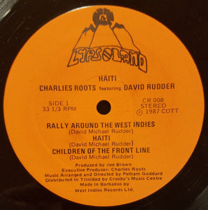 David Rudder & Charlies Roots : Haiti (LP, Album)