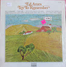 Load image into Gallery viewer, Ed Ames : Try To Remember (LP, Album)