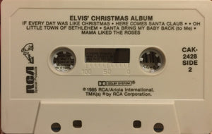Elvis Presley : Elvis' Christmas Album (Cass, Album)
