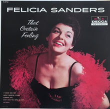 Load image into Gallery viewer, Felicia Sanders : That Certain Feeling (LP, Album, Mono)
