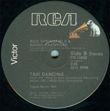 Load image into Gallery viewer, Rick Springfield : Bop &#39;Til You Drop / Taxi Dancing (12&quot;)