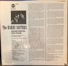 Load image into Gallery viewer, The Barry Sisters : Something Spanish (LP, Album)