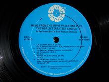 Load image into Gallery viewer, The Film Festival Orchestra : Music From The Movie Valentino + The World's Greatest Tangos (LP, Album)