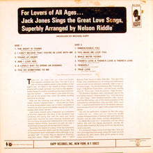 Load image into Gallery viewer, Jack Jones : There's Love &amp; There's Love &amp; There's Love (LP)