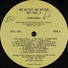Load image into Gallery viewer, Owen Gray : Hit After Hit After Hit - Vol. 2 (LP, Comp)