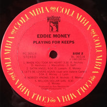 Load image into Gallery viewer, Eddie Money : Playing For Keeps (LP, Album, RP)
