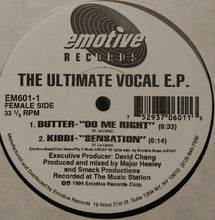 Load image into Gallery viewer, Various : The Ultimate Vocal E.P. (12&quot;, EP, Comp, Promo)