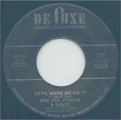 Dee Dee Joseph And David : Devil Made Me Do It (7