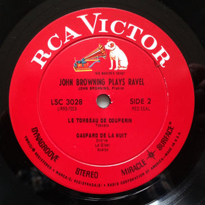 John Browning (2) : John Browning Plays Ravel (LP)