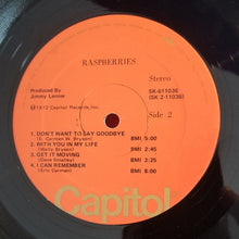 Load image into Gallery viewer, Raspberries : Raspberries (LP, Album)