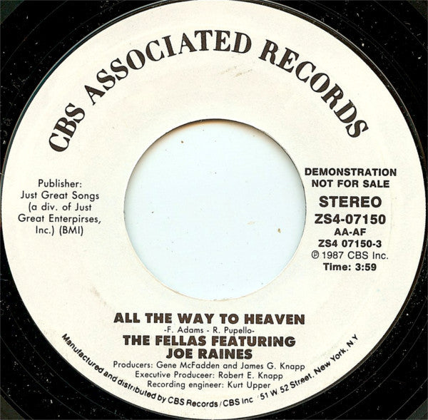 The Fellas (2) Featuring Joe Raines : All The Way To Heaven (7