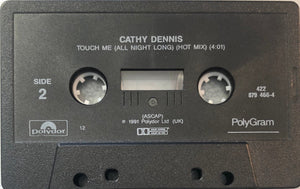 Cathy Dennis : Touch Me (All Night Long) (Cass, Single)