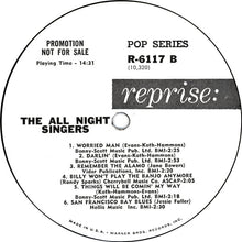 Load image into Gallery viewer, The All-Night Singers : The All Night Singers (LP, Album, Mono)