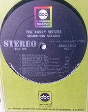 Load image into Gallery viewer, The Barry Sisters : Something Spanish (LP, Album)