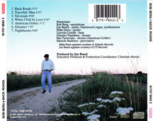 Load image into Gallery viewer, Bob Berg : Back Roads (CD, Album)